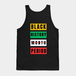 Black History Month Period Tank Top